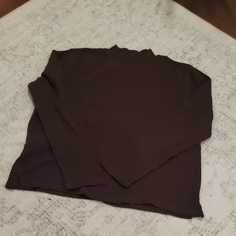 Northern Reflections Women's Rich Brown Turtleneck Sweater